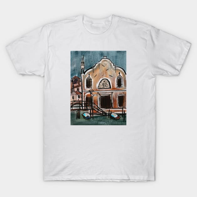 Venice city T-Shirt by Nastya Li